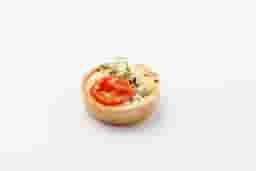 Quiche Lorraine cu feta si rosii