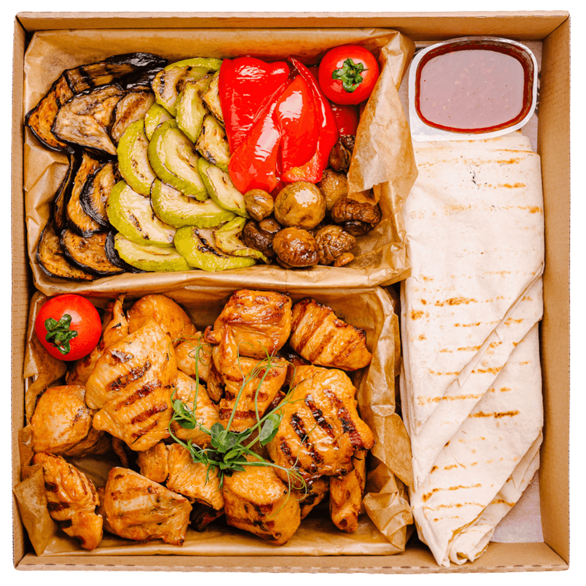 Grill chicken Smart Box
